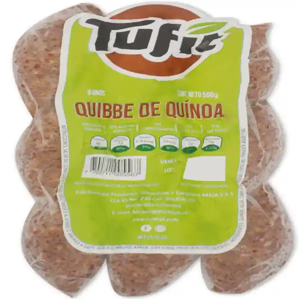 Tufit Quibbe de Quínoa sin Gluten