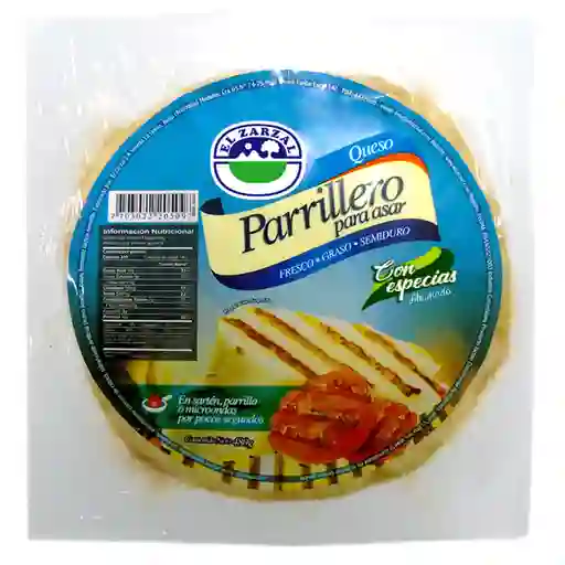 El Zarzal Queso Parrillero para Asar con Especias