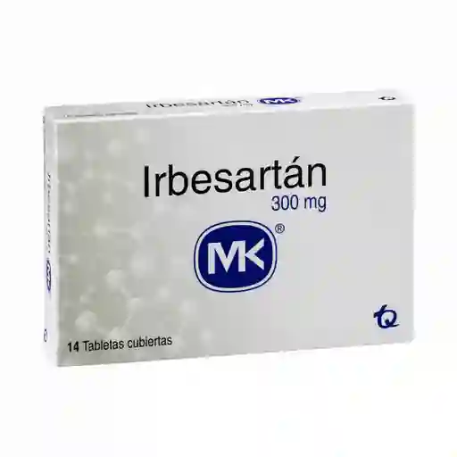 Mk Irbesartán (300 mg) 14 Tabletas