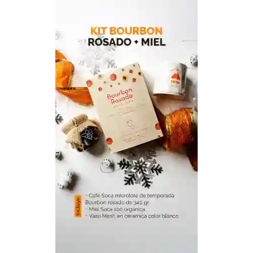 Kit Bourbon Rosado + Miel