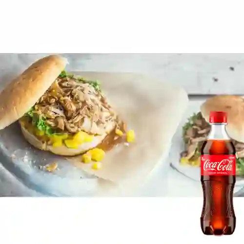 Hamburguesa Colombian Burguer +Cocacola Org 400ml