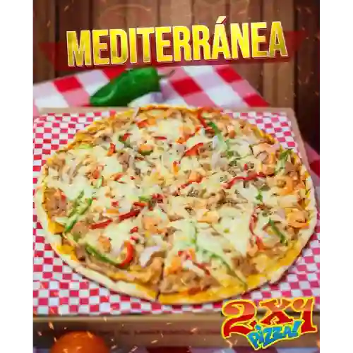 2X1 Pizza 33Cm Mediterránea