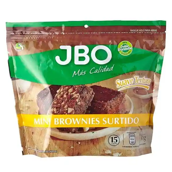 Jbo Brownie Mini Surtido