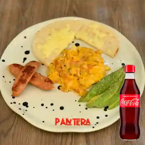 Combo Huevos de la Casa +Cocacola Orig 350ml