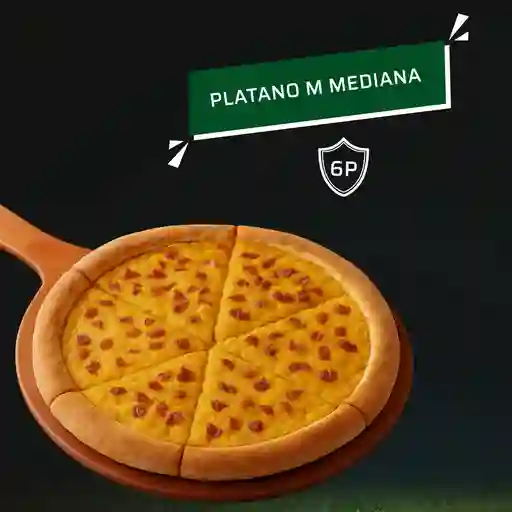 Platano maduro mediano
