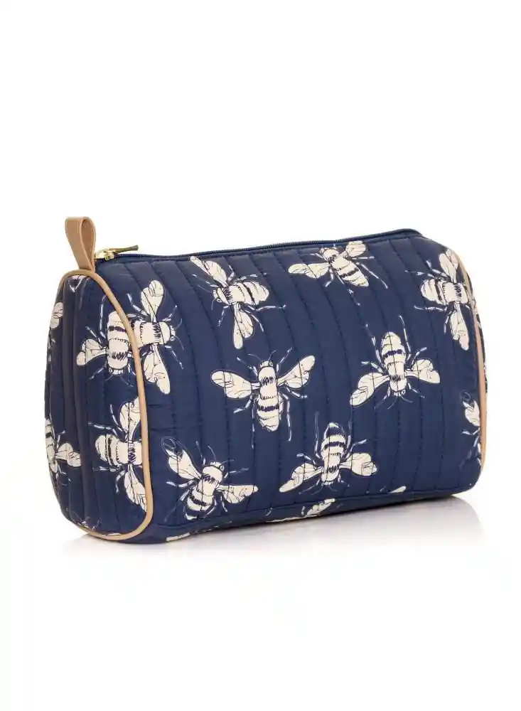 Bolsa Cosmetiquera Grande Azul