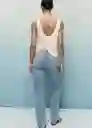 Jean Matilda Tejano Medio Talla 38 Mujer Mango