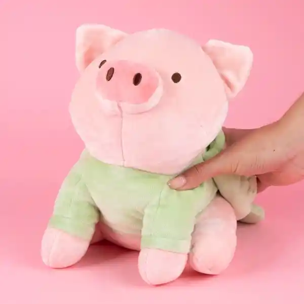 Peluche 12In Gigi Con Disfraz de Rana Mini Family Miniso