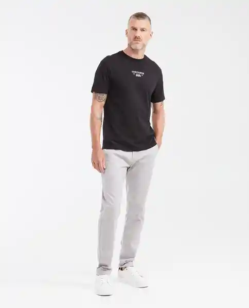 Pantalón Colors Rocket Gris Tempestad Claro Talla 34 Chevignon