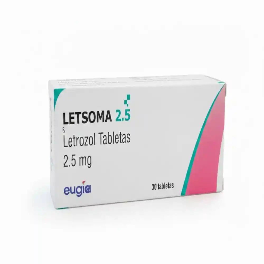Letsoma (rg) Tabletas Recubiertas 2.5 Mg Caja
