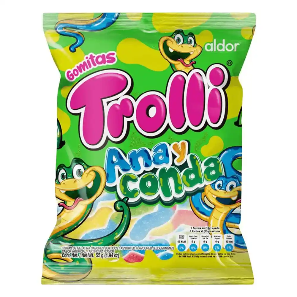 Gomas Gelatina Sabores Surtido