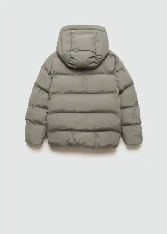 Chamarra Anorak Africa Verde Pastel Talla 07 Niños Mango