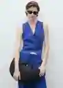 Chaleco Bonnie Azul Talla S Mujer Mango