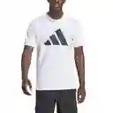 Adidas Camiseta Tr-es Fr Logo Para Hombre Blanco Talla XL