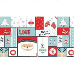 Decorarco Individual Navideño Unidad 32 x 42 cm