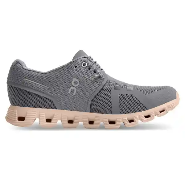 On Zapatos Cloud 5 Para Mujer Gris Talla 5 Ref: 59.98883