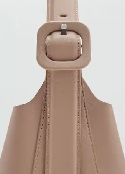 Bolso G Winnie Taupe Talla 99 Mujer Mango