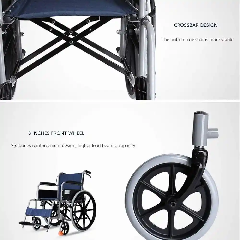 Silla de Ruedas Yuwell Estandar Acero