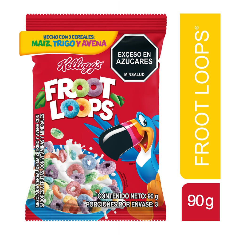 Cereal Kelloggs Froot Loops 90 g