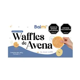Waffle de Avena - Baimi