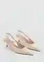Zapatos Tado Beige Talla 36 Mujer Mango