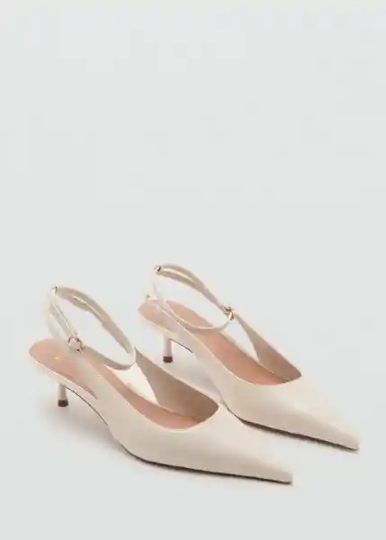 Zapatos Tado Beige Talla 36 Mujer Mango