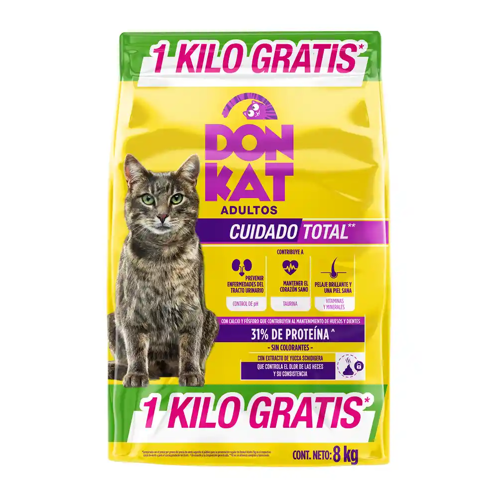 Donkat Alimento para Gato Adulto 7kg