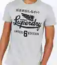 Superdry Camiseta Gris Talla M 113160