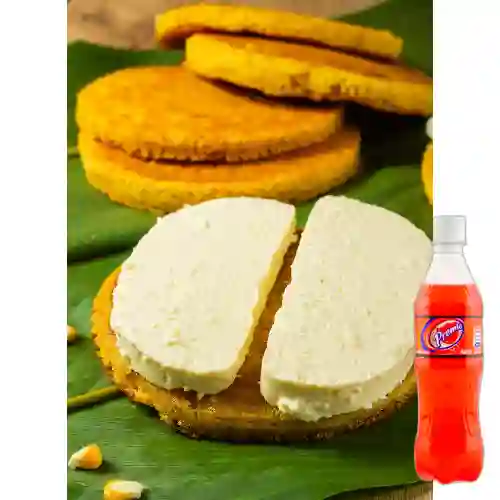Combo Arepa de Chocolo con Quesito + Premio