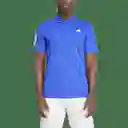 Adidas Camiseta Polo Club 3str Hombre Azul Talla S Ref: IZ3220