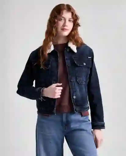 Chaqueta Mujer Azul Talla XS 329G005_AZU174429 Americanino