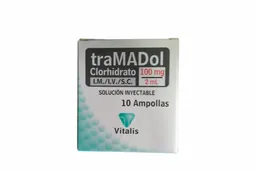 Vitalis Ci Tramadol 100 Mg/2 Ml 10 Ampollas Vt