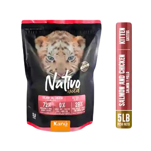  Kanu Alimento Para Gato Nativo Wild Cachorro 