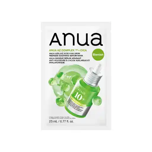 Mascarilla Anua Azelaic Acid Hyaluron Redness Soothing Serum