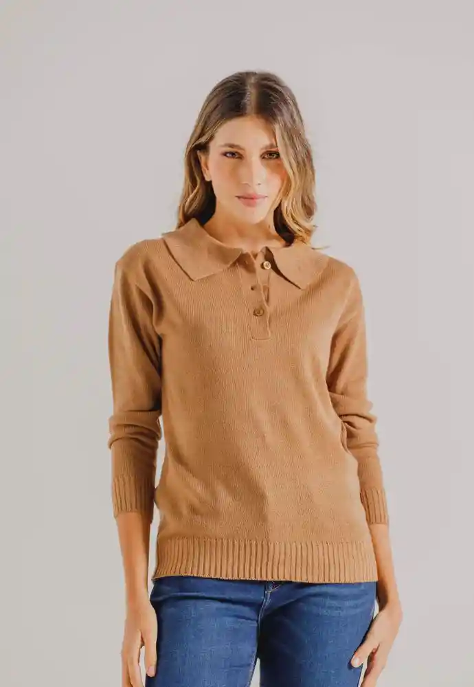 Buso Cerrado Cuello M-camel