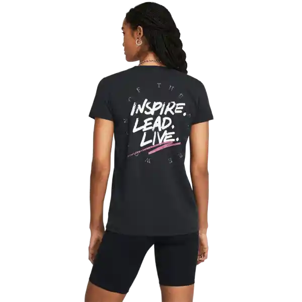 Under Armour Camiseta Artist Series Will Negro Mujer Talla MD