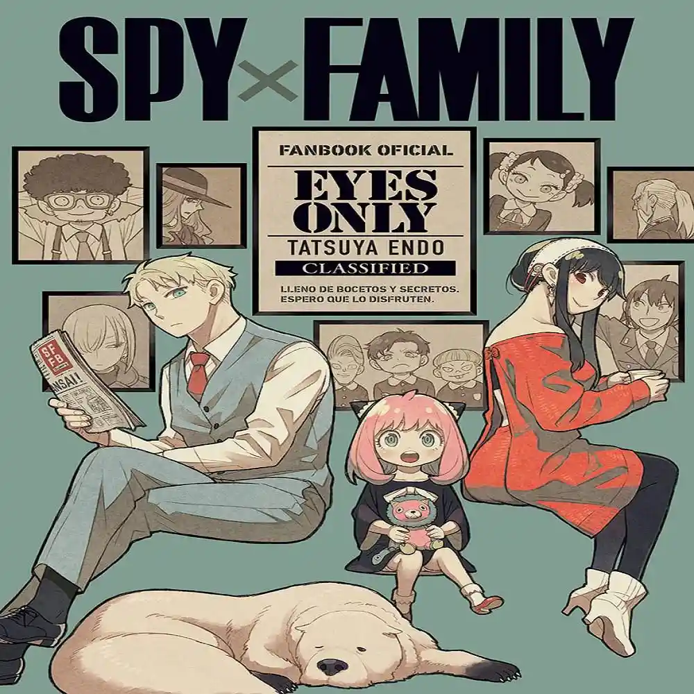 Manga Spy X Family Fanbook - Eyes On Panini Qspyf001