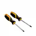 Set X 2 Destornilladores Pala y Cruz Ferrenovo Fn23061