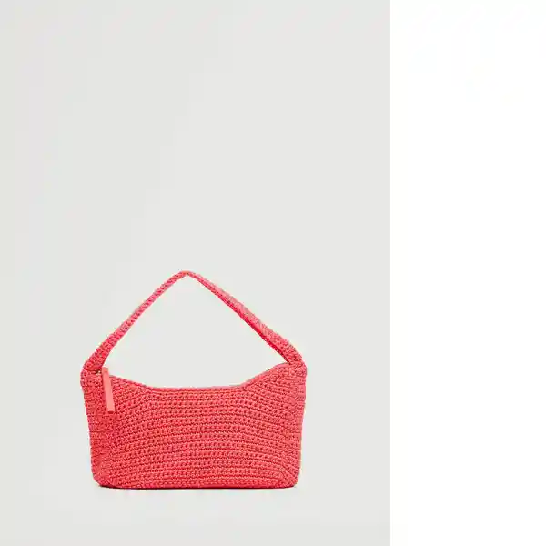 Bolso M Alcudia Chicle Talla 99 Mujer Mango