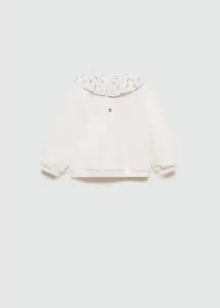 Sudadera Vilanova Offwhite Talla 61 Niños Mango