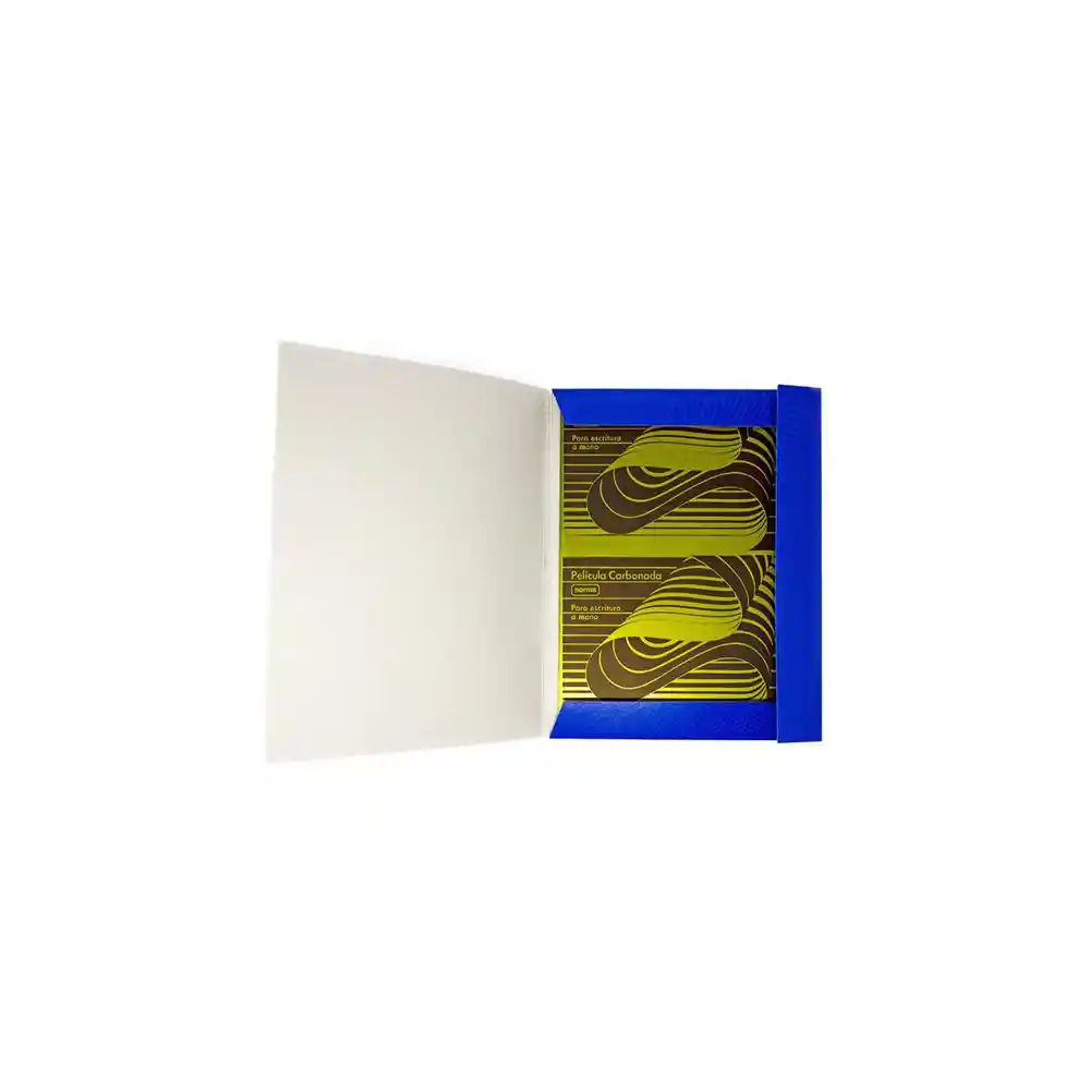 Norma Papel Carbón Azul Tamaño Carta