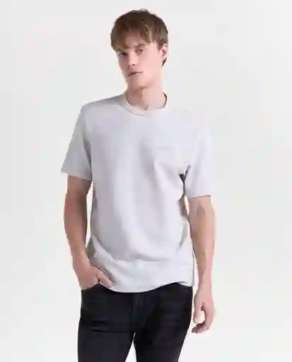Camiseta Hombre Crudo Talla L 849G009_CRU144002 Americanino