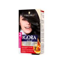 Tinte Igora Vital 1-1 Negro Azul