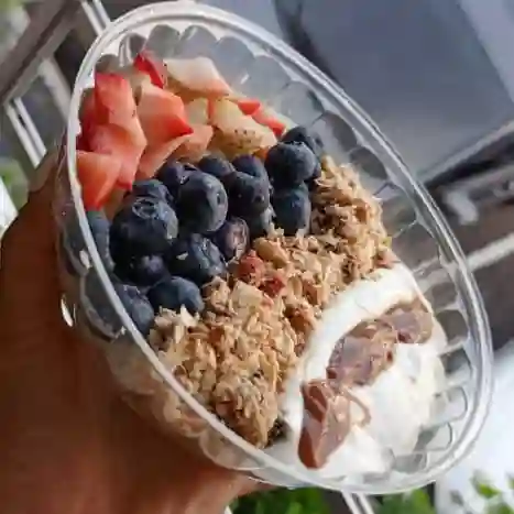 Bowls de avena pequeño