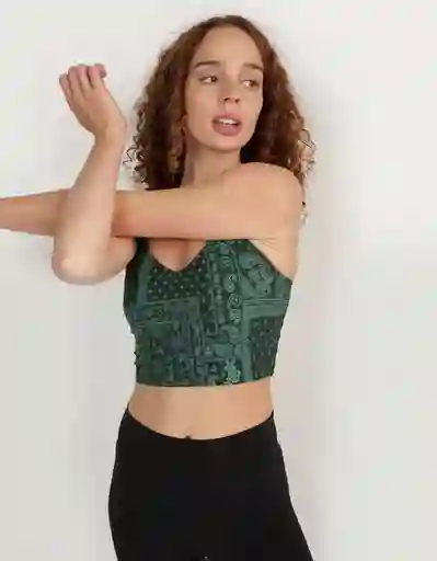 Top Aerie Verde Talla: MEDIUM 1240735 American Eagle