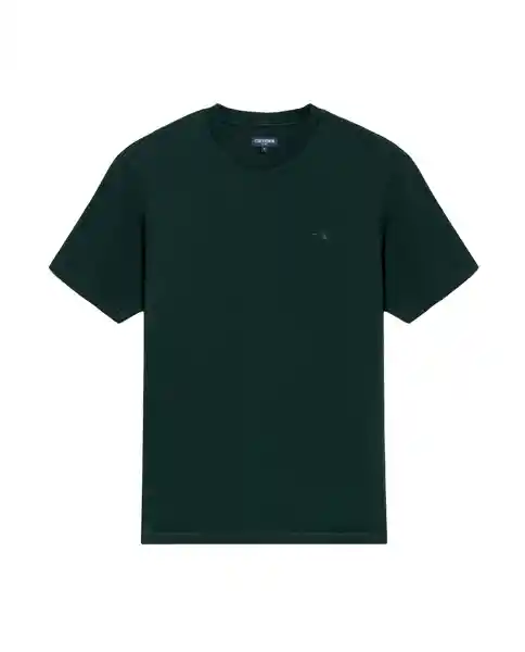 Camiseta Basic Duotone Verde Galloway Ultraoscuro M Chevignon