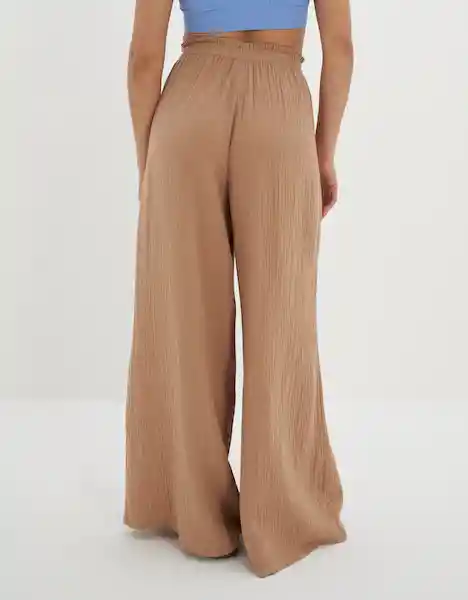 Pantalón Aerie Mujer Khaki Talla LARGE American Eagle