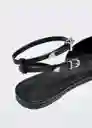 Zapato Tada Negro Talla 41 Mujer Mango