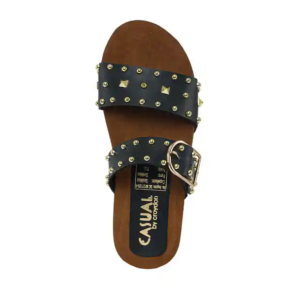 Croydon Sandalias Elena Mujer Negro Talla 40