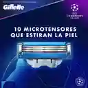 Gillette Maquina Afeitar Turbo Ucl Mach 3